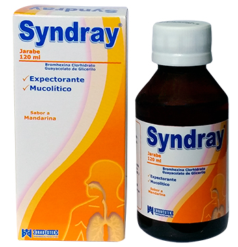 syndray jarabe frasco x 120 ml